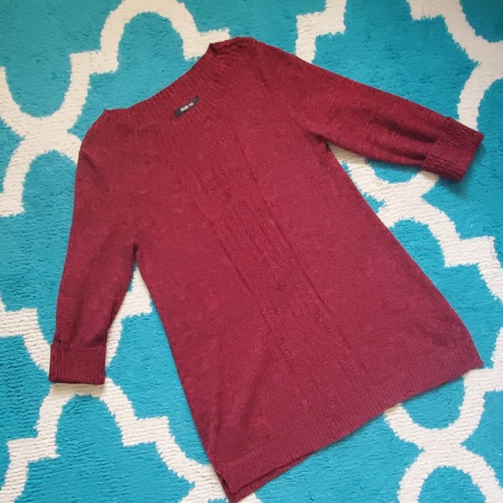 Style & co sweater size medium